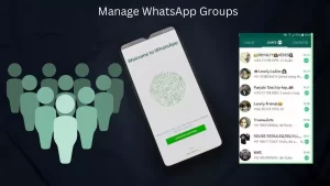 manage whatsapp groups